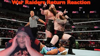 War Raiders Have Returned to Raw [upl. by Edmonds156]