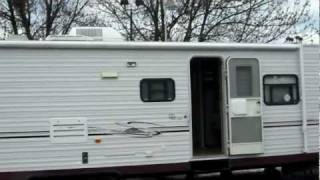 2003 KZ Sportsmen 32 foot travel trailer with super slide out 4 bunks NICE UNIT [upl. by Cosme]