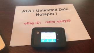 ATampT UNLIMITED data  NO THROTTLE hotspot 4G LTE UNITE EXPLORE [upl. by Naek]