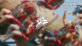 PortAventura World Furius Baco  Theme Park Music [upl. by Martita]