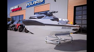 2024 SeaDoo GTX™ Limited 300 White Pearl Premium Walkaround [upl. by Debora]