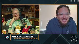 Mike McDaniel on the Dan Patrick Show Full Interview  8624 [upl. by Cortney]