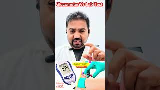 Glucometer vs lab tests vs Diabetic patients youtubeshort youtube diabetes [upl. by Quintana]