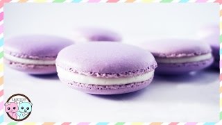 TARO MACARONS COOKIES MIDAUTUMN FESTIVAL MACARONS DESSERT IDEAS [upl. by Ahtael377]