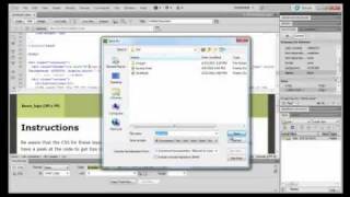 Dreamweaver Tutorial  How to Create a Website in Adobe Dreamweaver CS5 [upl. by Eamaj]