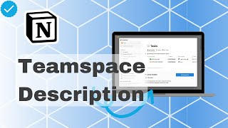 How To Create Teamspace Description In Notion [upl. by Rebel755]