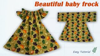 Baby Frock Design 25 to 35 Year Baby Frock Cutting [upl. by Anilocin]