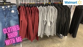 WALMART WOMEN’S CLOTHES SHOP WITH ME 👗 WALMART FALL CLOTHING 👚 WALMART CLOTHING HAUL 👠 WALMART [upl. by Galatea]