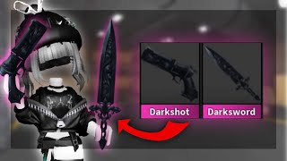 NEW MM2 DARK SET GAMEPLAY… Murder Mystery 2 [upl. by Westbrooke]