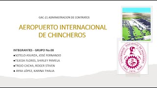 Taller No01 y No02  Proyecto Aeropuerto Internacional Chincheros [upl. by Olimpia]