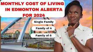 IS LIVING IN EDMONTON STILL AFFORDABLE IN 2024 What We Spend Monthly in Edmonton Alberta edmonton [upl. by Mcevoy479]