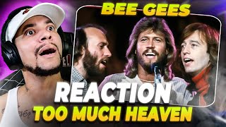 FIRST TIME HEARING TOO MUCH HEAVEN Bee Gees  Too Much Heaven REACTION [upl. by Ilram]