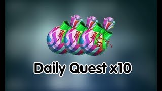 Daily Quest x10  FISHAO [upl. by Orag]