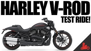 2017 HarleyDavidson VRod Night Rod Test Ride [upl. by Nisen]