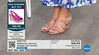 Naturalizer Breona Wedge Heel Sandal [upl. by Drexler]