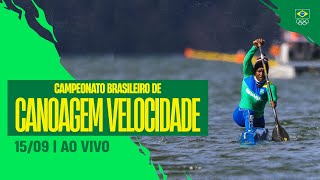 CAMPEONATO BRASILEIRO DE CANOAGEM VELOCIDADE  DIA 5  1509  AO VIVO [upl. by Sone]