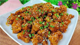 Sesame chicken  Easy fast and incredibly delicious [upl. by Imelida]