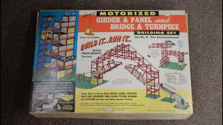 Motorized Girder and Panel Bridge Turnpike Construction Toy Unboxing [upl. by Yrocaj]