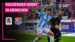 TSV 1860 München  SpVgg Unterhaching Highlights mit LiveKommentar  3 Liga  MAGENTA SPORT [upl. by Etnaihc642]