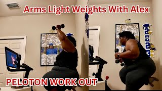 Peloton Arms amp Light Weights With Alex [upl. by Sanez]