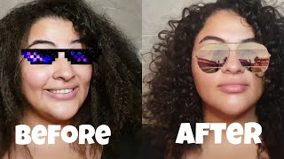 روتين الشعر الكيرلي بالتفصيل Curly Hair Routine on details [upl. by Ynetsed195]