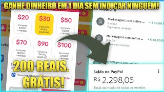 💸VAZOU COMO GANHAR 200 REAIS NO PAYPAL GRÁTIS RÁPIDO E FÁCIL AGORA [upl. by Nekal]