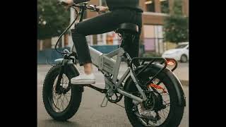 PVY Z20 Plus Folding EBike 2040 inch Fat Tires 1000W Motor 50kmh Speed 48V EU9NL [upl. by Herm]