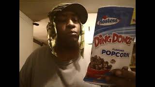 new hostess ding dongs popcorn review from dollar tree [upl. by Poulter372]