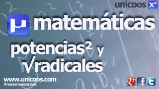 Operaciones con potencias 01 SECUNDARIA 2ºESO matematicas [upl. by Esaertal]