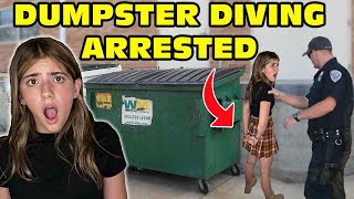 Teenage Girl ARRESTED While ULTA Dumpster Diving Searching Free HAUL Original [upl. by Alenairam170]