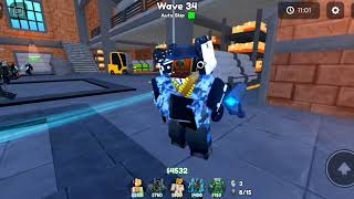 OMG I GOT THE NEW COMMANDER CAMERAMAN CLOCK FACTORY GAMEPLAY  Roblox Toilet Tower Defense [upl. by Onairot]