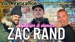 Kickflips amp Donuts  Zac Rand the one cop that skates  ep122 [upl. by Ayrad]