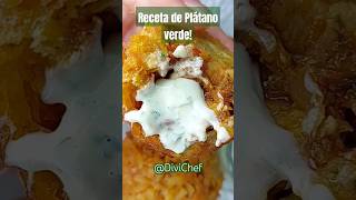 Tienes Plátanos Verdes gourmet recetas food Plátanos fácil foodie empanadas divichef [upl. by Hareema]