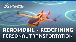 AeroMobil – Redefining personal transportation with the 3DEXPERIENCE Platform  Dassault Systèmes [upl. by Sturges]