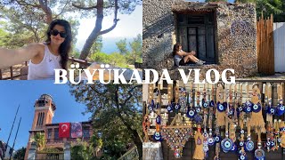 tek başıma büyükada vlog💋🐚🍓🐳🌸 [upl. by Leonor]