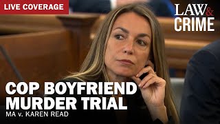 LIVE HEARING Boyfriend Cop Murder Trial – MA v Karen Read [upl. by Balfore]