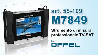 Strumento di misura TVSAT art 55109 M7849 Offel Srl [upl. by Aicnerolf]