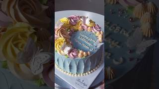 Moist Vanilla Cake Recipe amp Decorating Tutorialquot cupcakeicing birthdaycake cupcakedelights [upl. by Mitzi489]