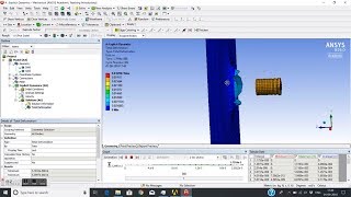 Bullet Penetration in Ansys Explicit Dynamics Autodyn Part 1 [upl. by Anaiv]