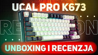 KLAWIATURA REDRAGON UCAL PRO K673  WSZYSTKO CZEGO CHCIAŁEM DO 300 ZŁ  unboxing i recenzja 🐉 📦 🔥 [upl. by Rosabel]