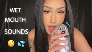 100 SENSITIVITY SOOO RELAXING WET MOUTH SOUNDS asmr [upl. by Alimrahs]