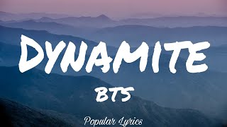 Dynamite Lyrics  BTS [upl. by Bedell]