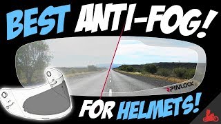 How To Install Pinlock Visor Insert BEST AntiFog Solution [upl. by Nale]