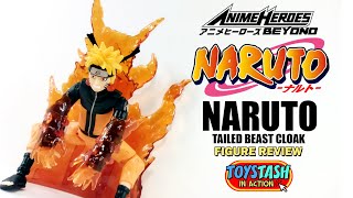 Anime Heroes Beyond Tailed Beast Cloak Figure Review [upl. by Nosrej]