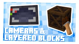 CAMERAS and LAYERED BLOCKS  quotGoopyUtilquot SHOWCASE 1  Minecraft JAVA Mod [upl. by Camm]