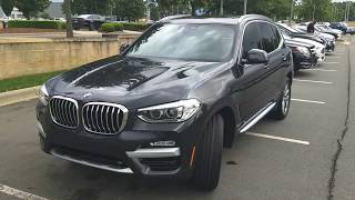 2019 BMW X3 sDrive 30i Review Dark Graphite X Line [upl. by Anilrats]