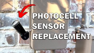 Replace Your Photocell Outdoor Light Sensor LIKE A PRO [upl. by Biondo]