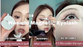 Wosado Magnetic Eyelash Review [upl. by Alon761]