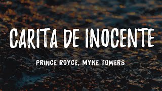 Prince Royce  Carita de Inocente LetraRemix ft Myke Towers [upl. by Ziagos]