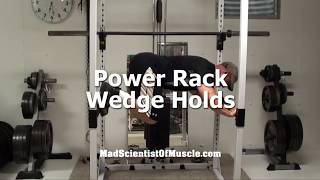 Strengthen Your Core With Isometric Power Rack Wedge Holds [upl. by Launam]